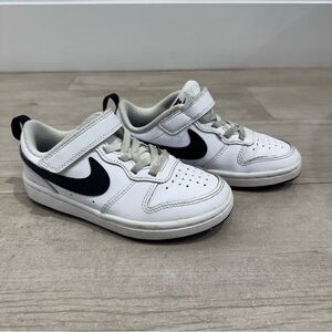 Nike Court Borough Low 2 Sneaker White/Black Size 11C